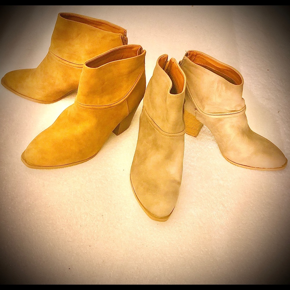 Qupid Ankle Boots!! Size 10!